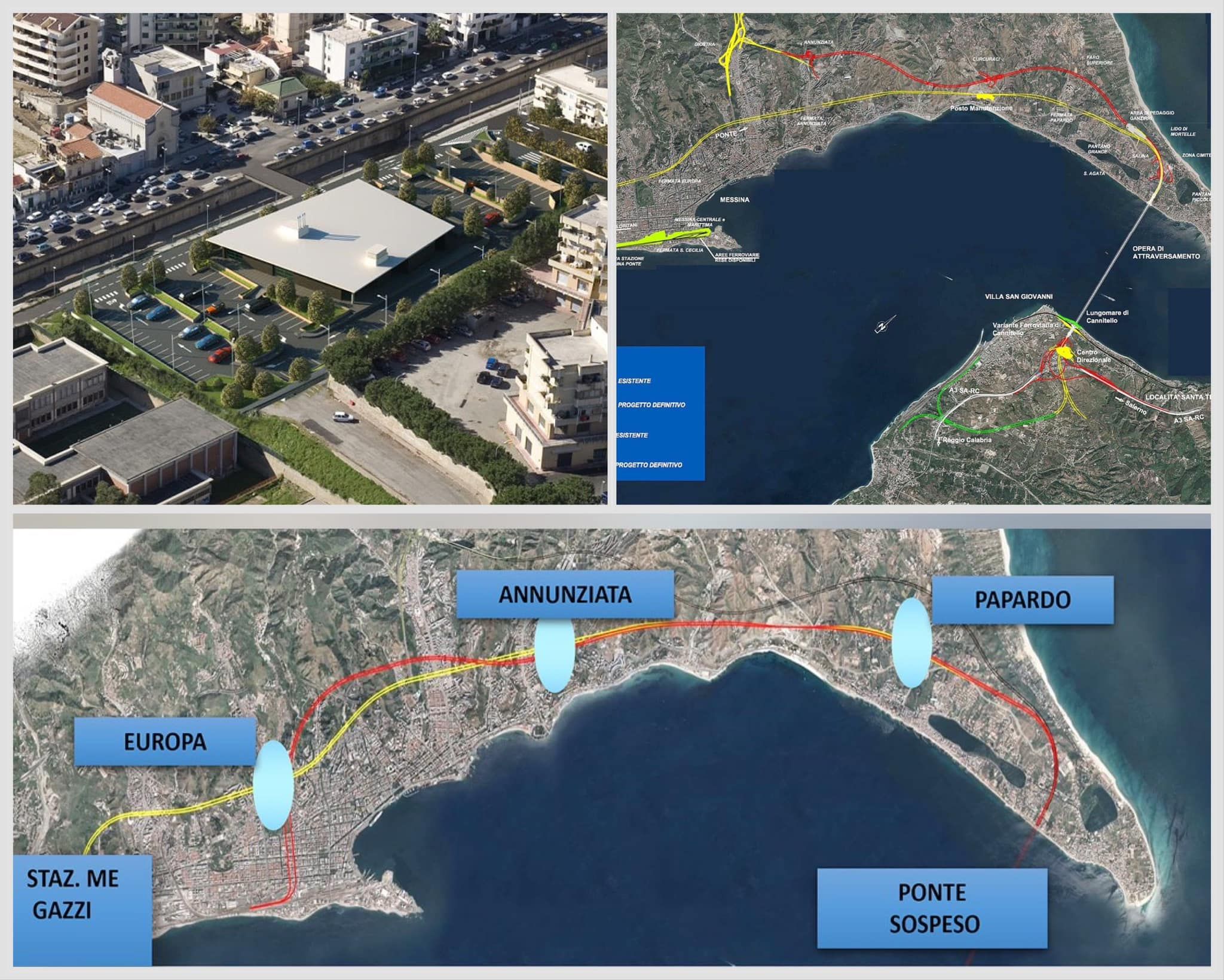 Ponte sullo Stretto, la metropolitana potrebbe essere il primo dei lavori