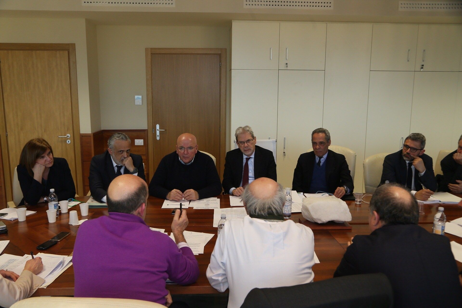 De Vincenti incontra Oliverio: «Confronto sulle opere»