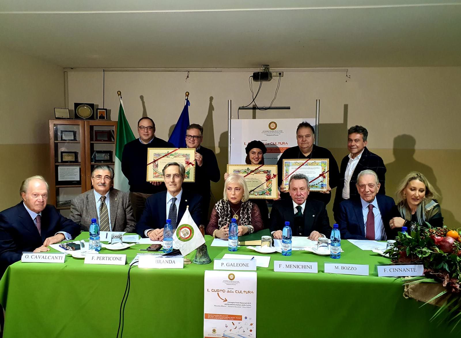 "Il Gusto della Cultura": a Cosenza il convegno dell'Accademia Italiana della Cucina