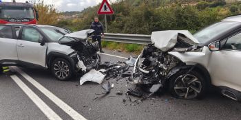 Scontro sulla nuova Gallico-Gambarie: tre feriti lievi – FOTO