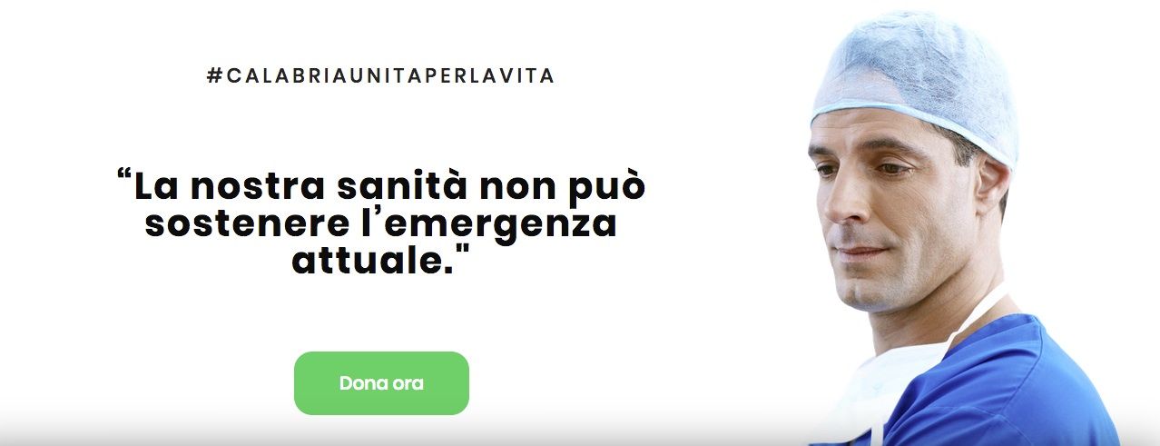 “Calabria unita per la vita”, parte la raccolta fondi