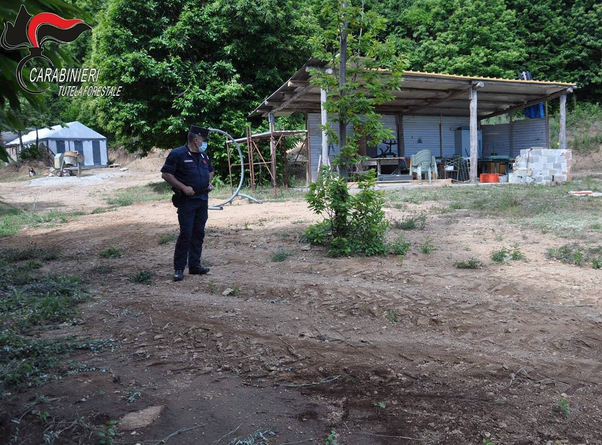 Abusi edilizi, campo di tiro sequestrato nel Cosentino