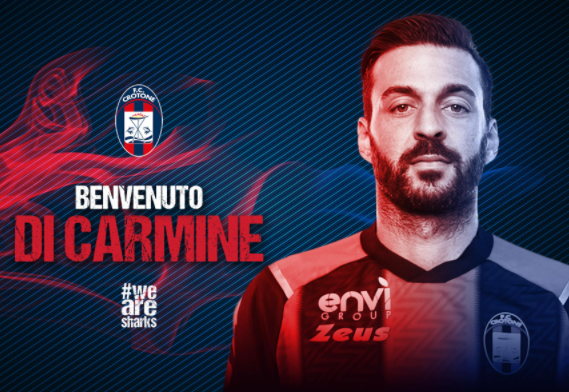 Calciomercato, colpo del Crotone: in attacco arriva Di Carmine