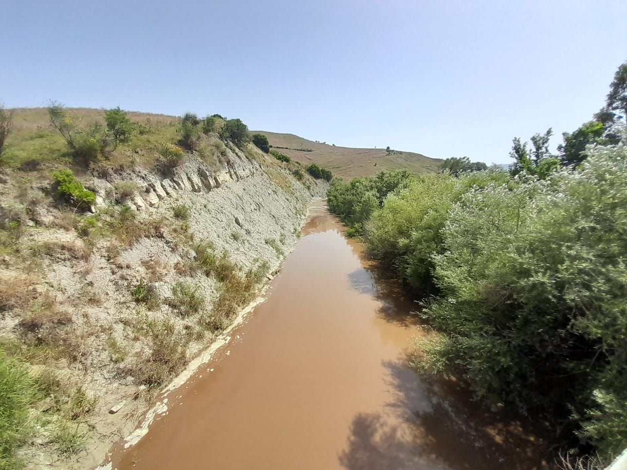 Percolato nel fiume Nicà, controlli nei pozzi delle aziende a Crucoli