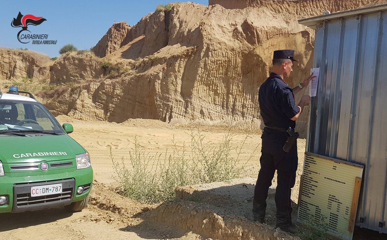 Corigliano Rossano, sequestrata una cava illegale