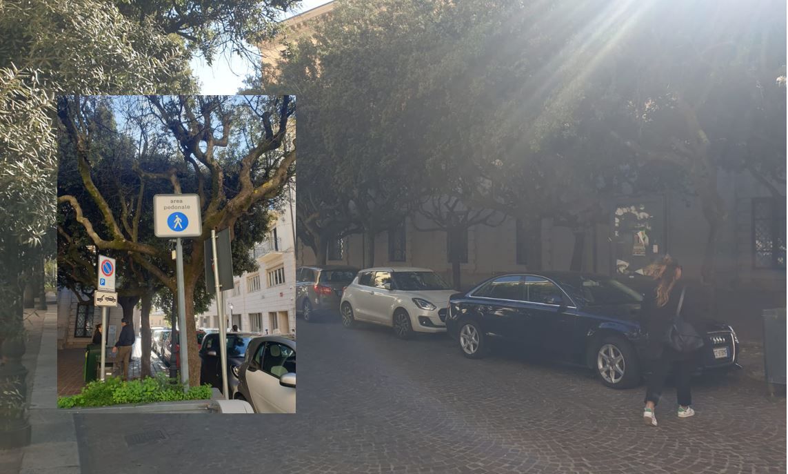 Isola pedonale a Catanzaro, le minoranze attaccano Fiorita: «È il primo a non rispettarla» – FOTO