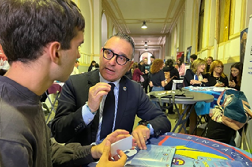 L’Usic al Salone dello Studente di Reggio Calabria. Di Nuzzo: «Incontro per il futuro dei giovani»