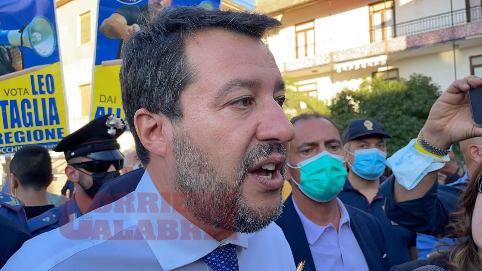 «Dove c’è la Lega c’è buon governo». Da Corigliano Rossano l’appello di Salvini su lavoro e SS 106