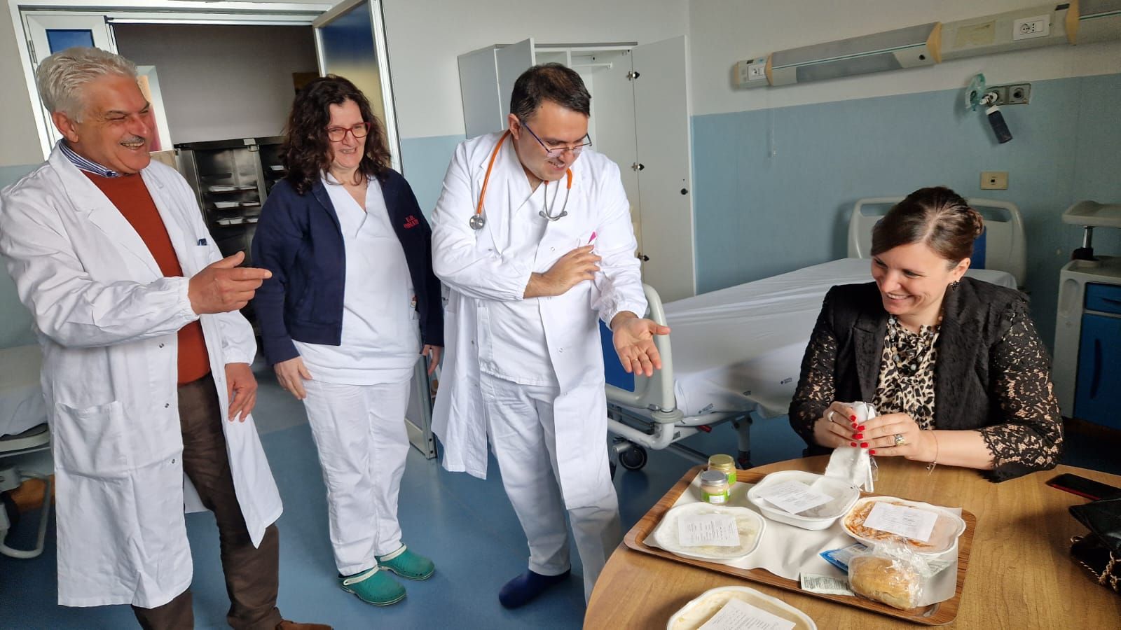 La garante della Salute Stanganelli in visita al reparto pediatria di Cetraro