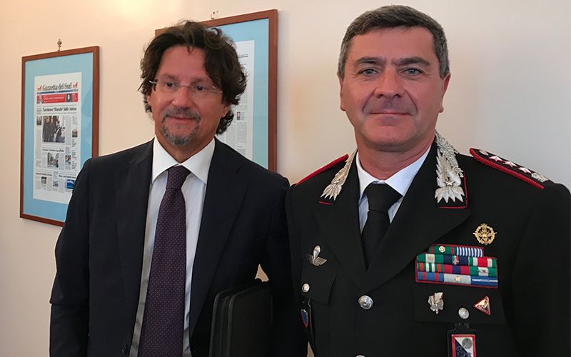 Il colonnello Battaglia lascia Reggio Calabria