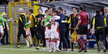 Catanzaro, un buon pari al “Menti” grazie al gol di Di Francesco a due minuti dalla fine