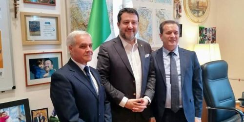 Crollo sulla Sila-Mare, l'impegno di Salvini per la ricostruzione