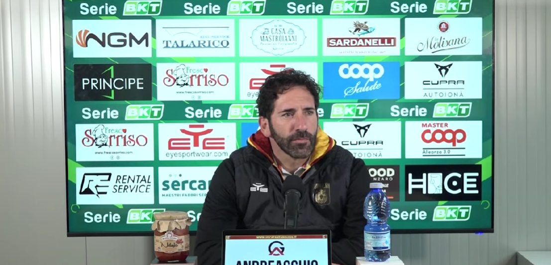 Caserta fiducioso: «A Genova non saremo soli. Tutino? In serie B è uno dei più forti»