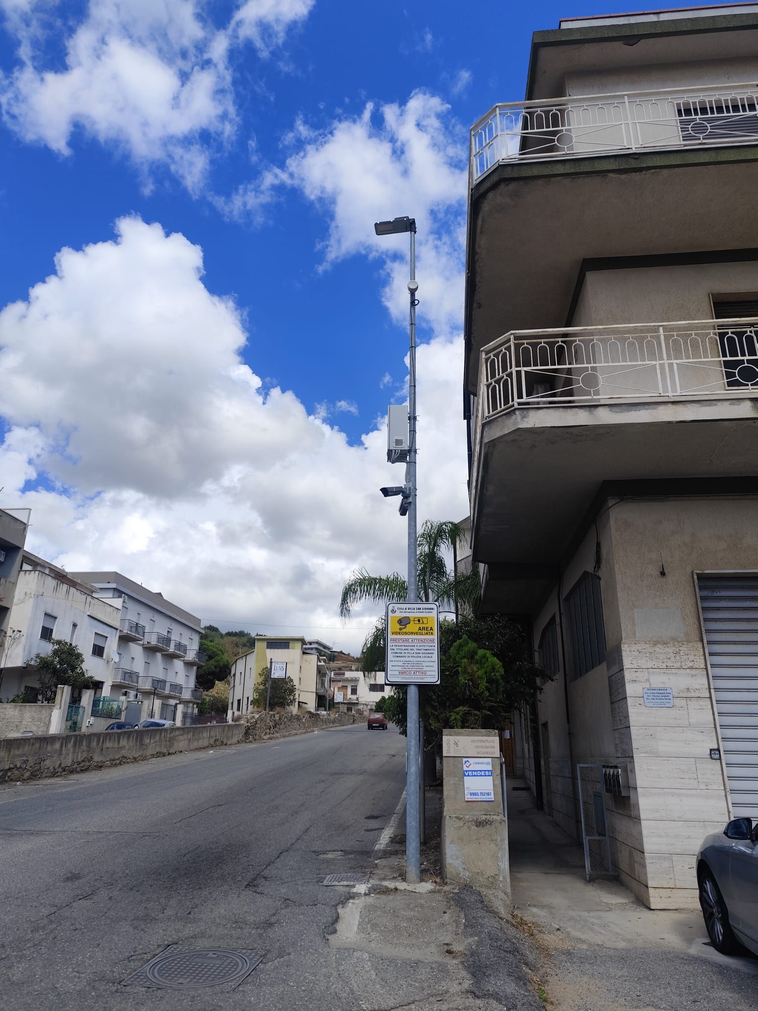 La città di Villa San Giovanni rafforza la sicurezza stradale