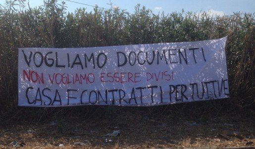 «Nessuna regia esterna, ci hanno chiesto di venire alla tendopoli»