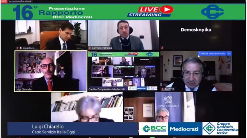Rapporto Bcc Mediocrati, «Il Sud diventi il motore dell’Italia»