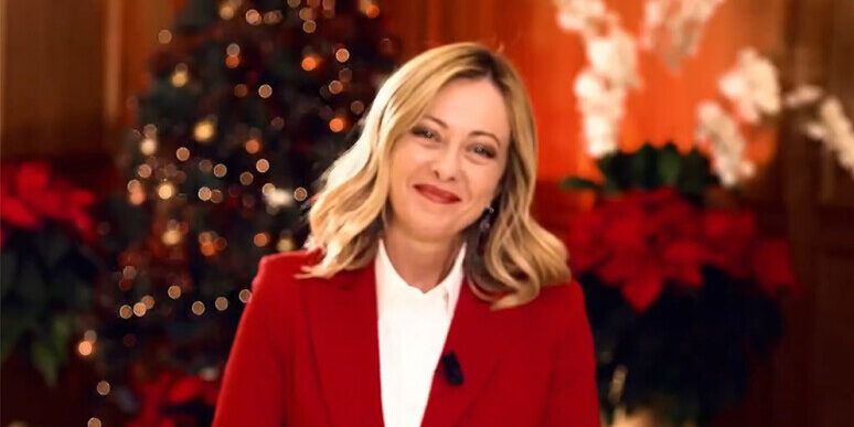 «Un Natale di serenità e orgoglio», gli auguri di Meloni agli italiani