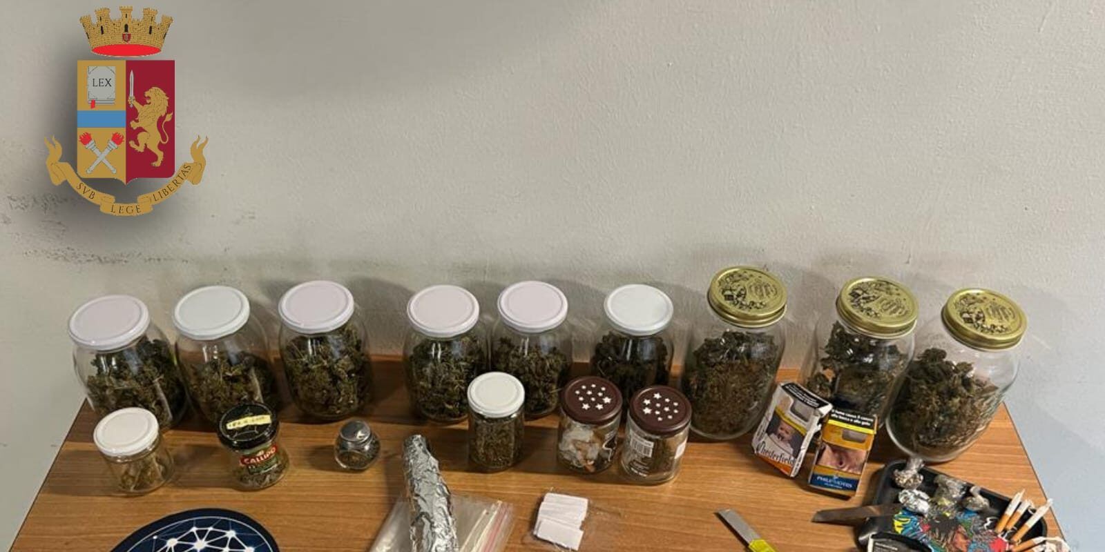 Trovato con droga nel suo alloggio all’Unical, studente denunciato