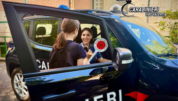 Gli alunni di Capistrano in visita alla Compagnia Carabinieri di Serra San Bruno