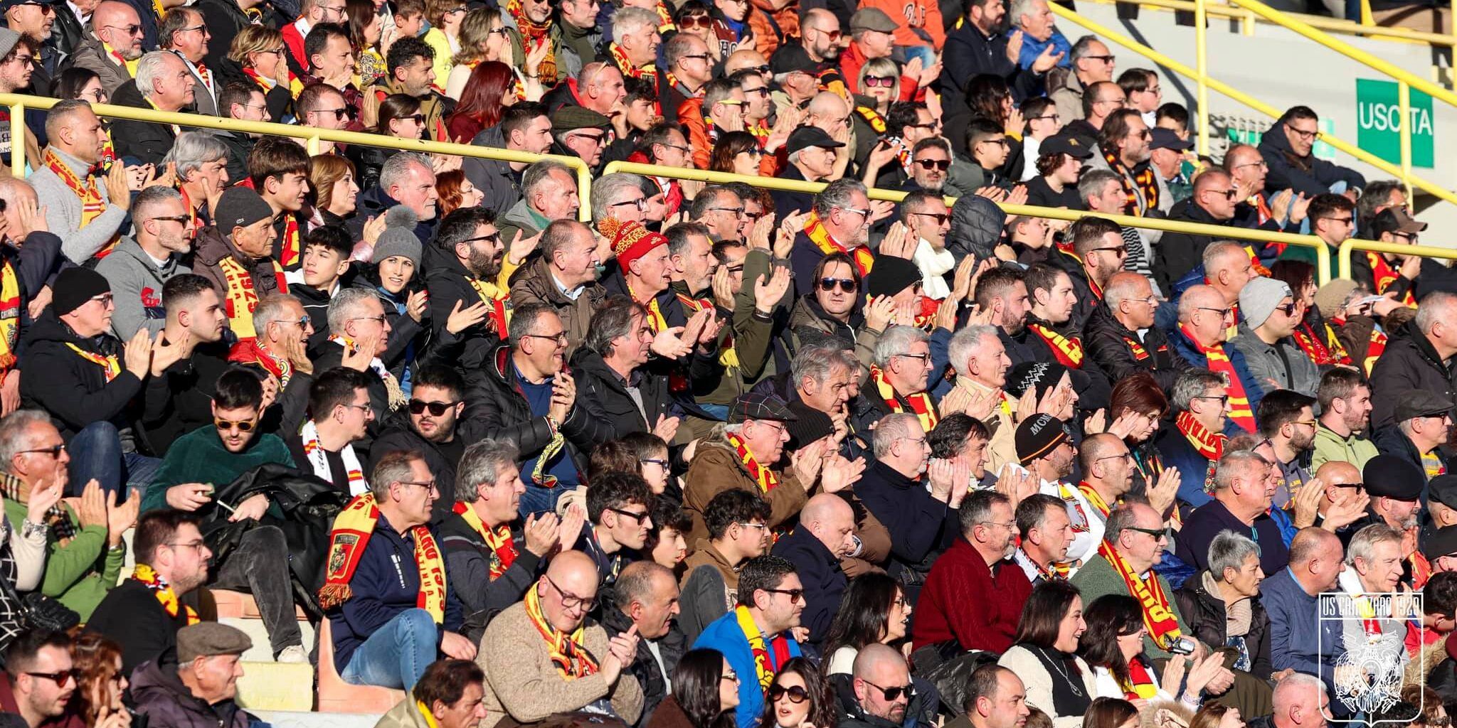 Catanzaro-Reggiana, al via da oggi la prevendita