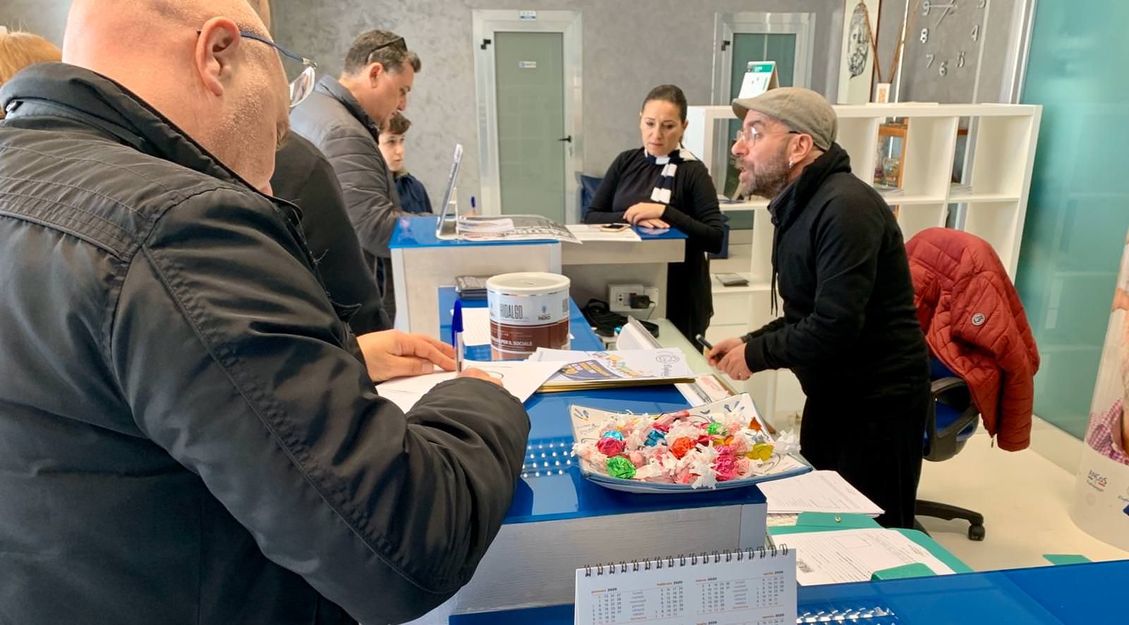 Catanzaro, il casting tour di Hidalgo nella sede di Confartigianato