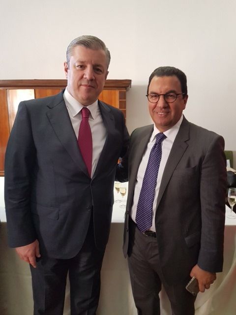 Gentile incontra il primo ministro georgiano