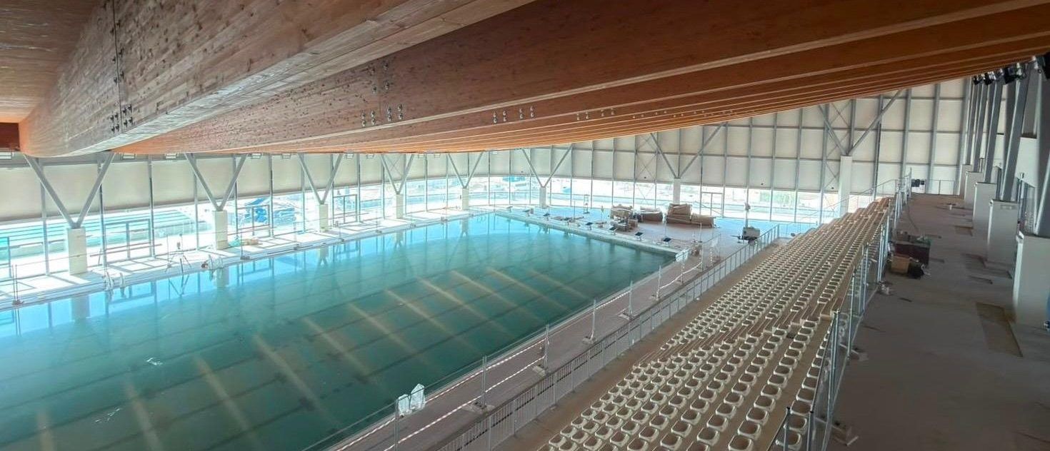 Giochi del Mediterraneo, lo Stadio del Nuoto pronto ad ospitare le gare