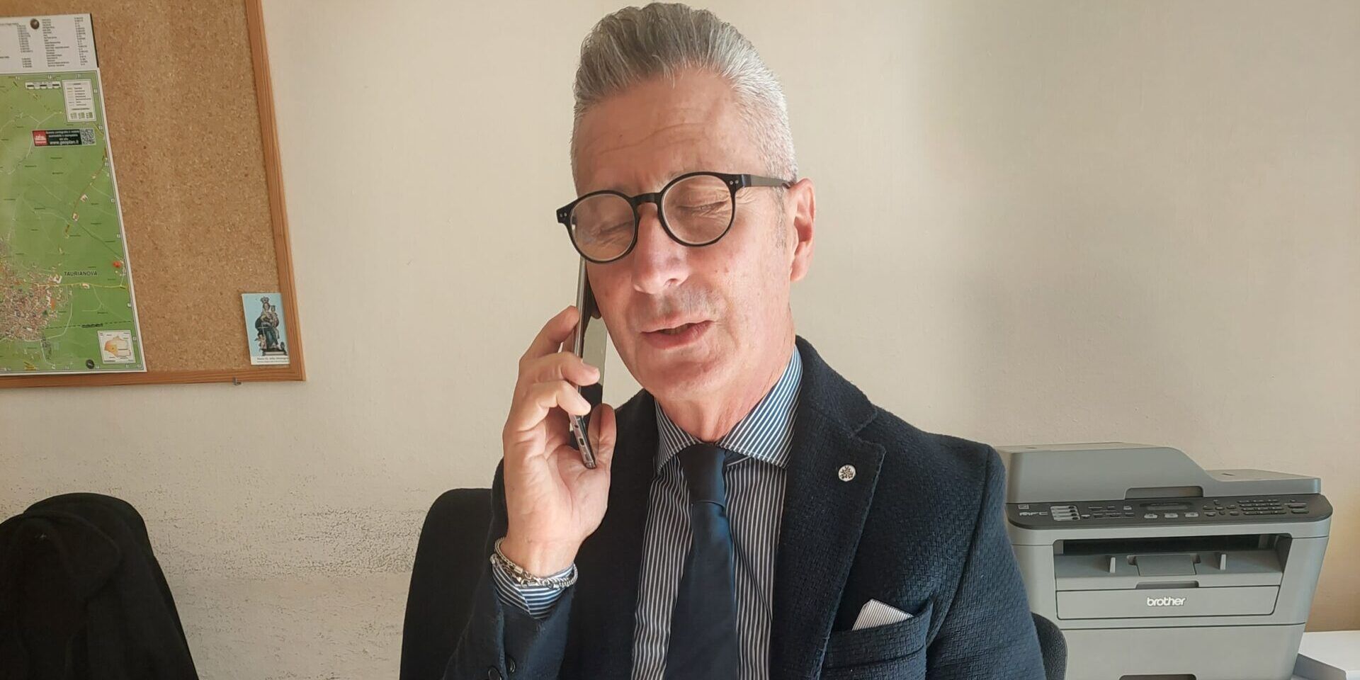 Scontri al termine della partita Taurianova-Catona, il sindaco Biasi telefona a Falcomatà