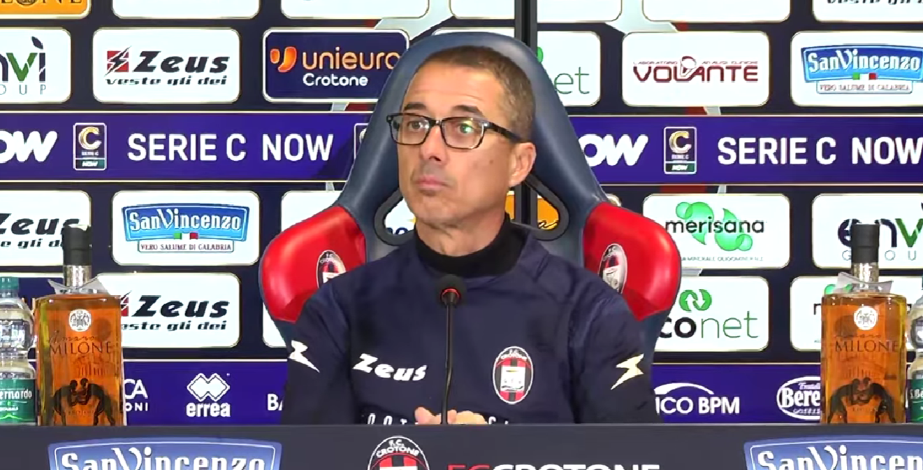 Il Crotone vuole alzare l’asticella. Longo: «Contro la Cavese bel banco di prova»