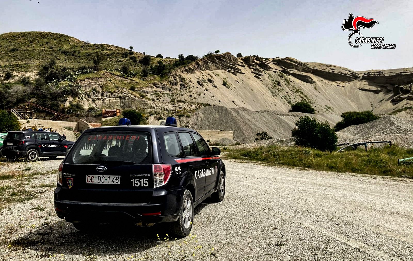 Melito Porto Salvo, sequestrata una cava abusiva che operava su beni confiscati alla cosca Iamonte
