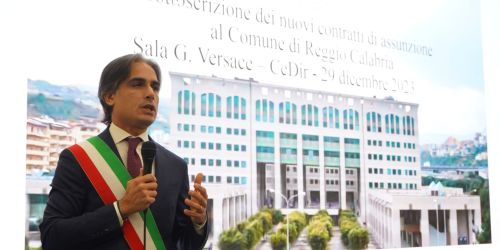 falcomatà cerimonia assunzioni 1