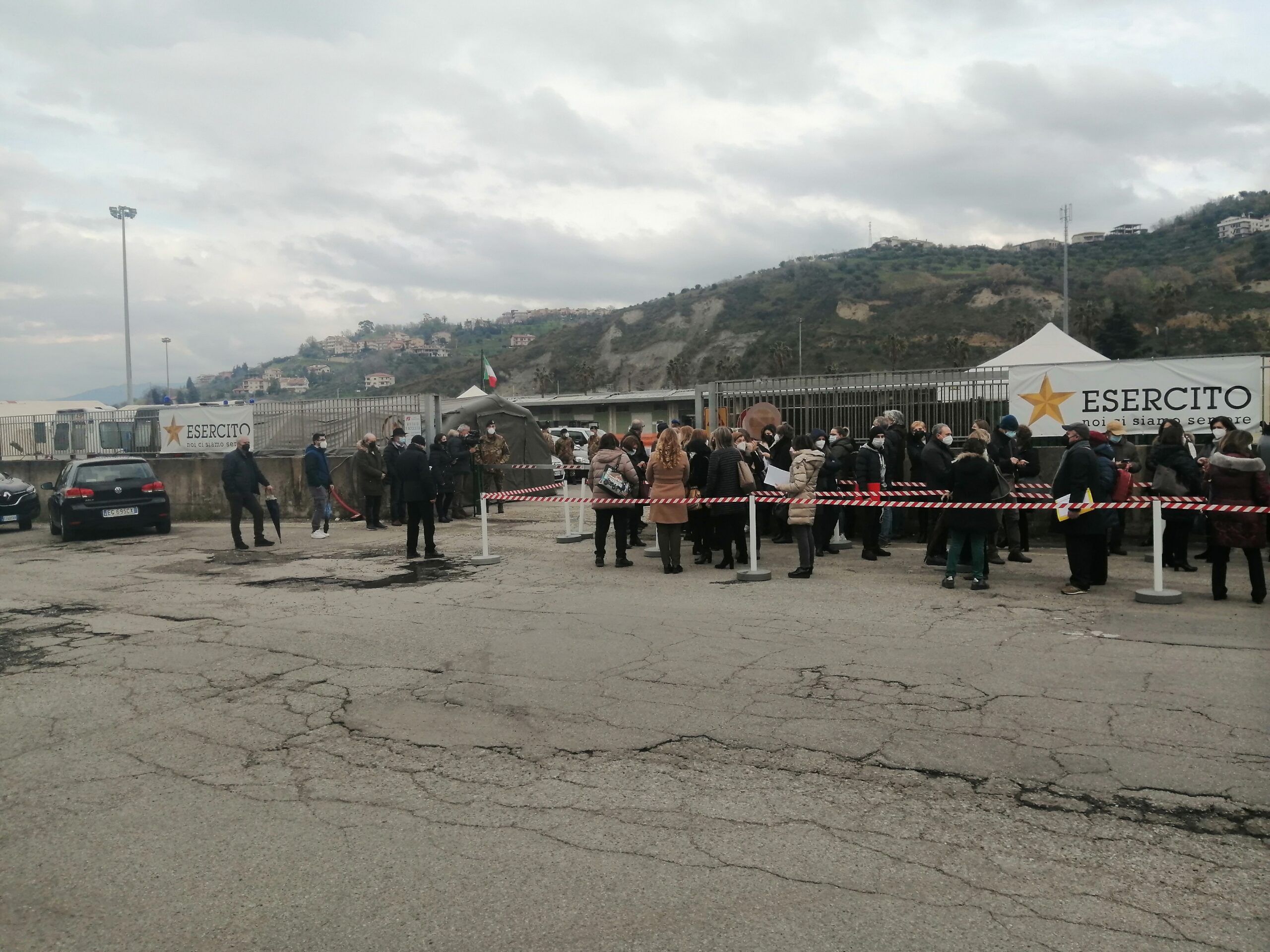 Riprendono le vaccinazioni all’ospedale da campo di Cosenza – INTERVISTA