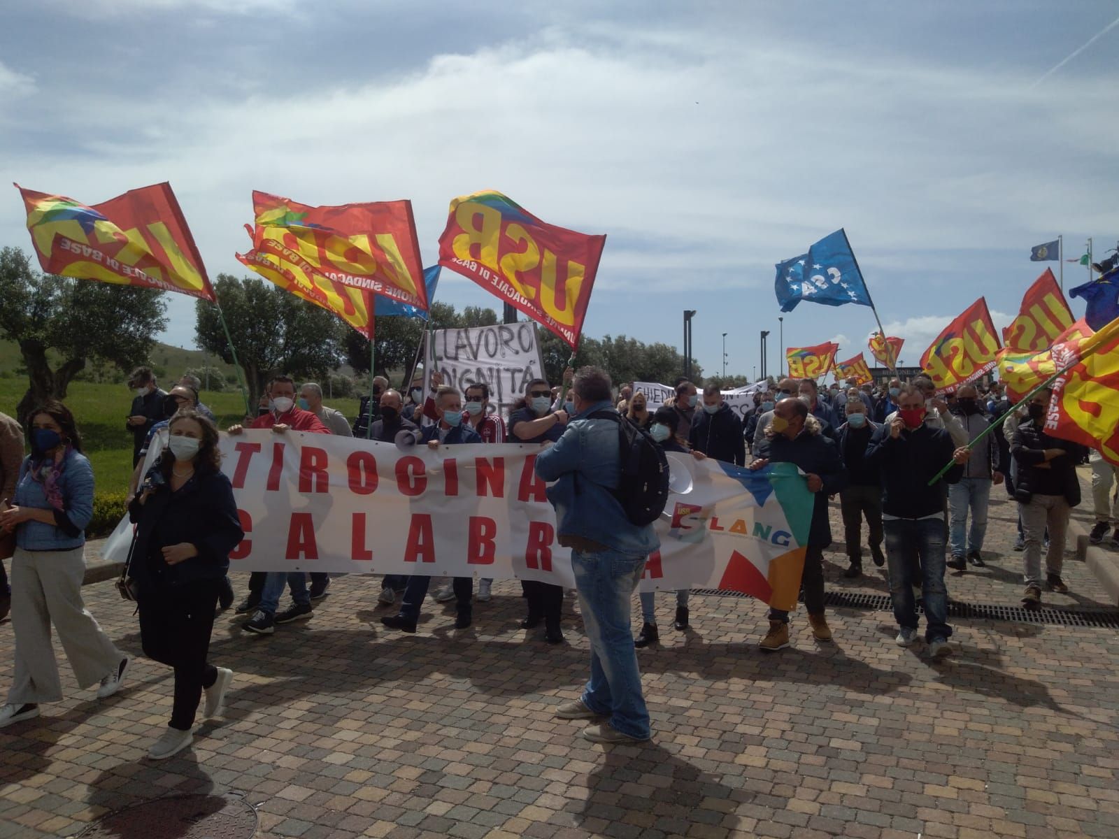 Protesta in Cittadella, i tirocinanti: «Chiediamo dignità lavorativa e un contratto» – FOTO