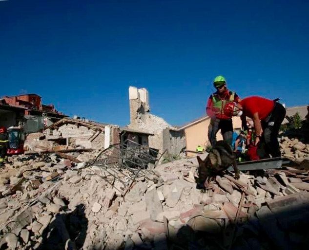 «Il nostro impegno nel disastro di Amatrice»