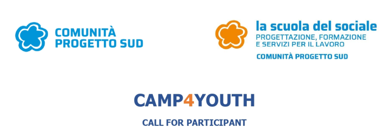 “Camp4Youth” l’iniziativa della Progetto Sud per 20 giovani calabresi
