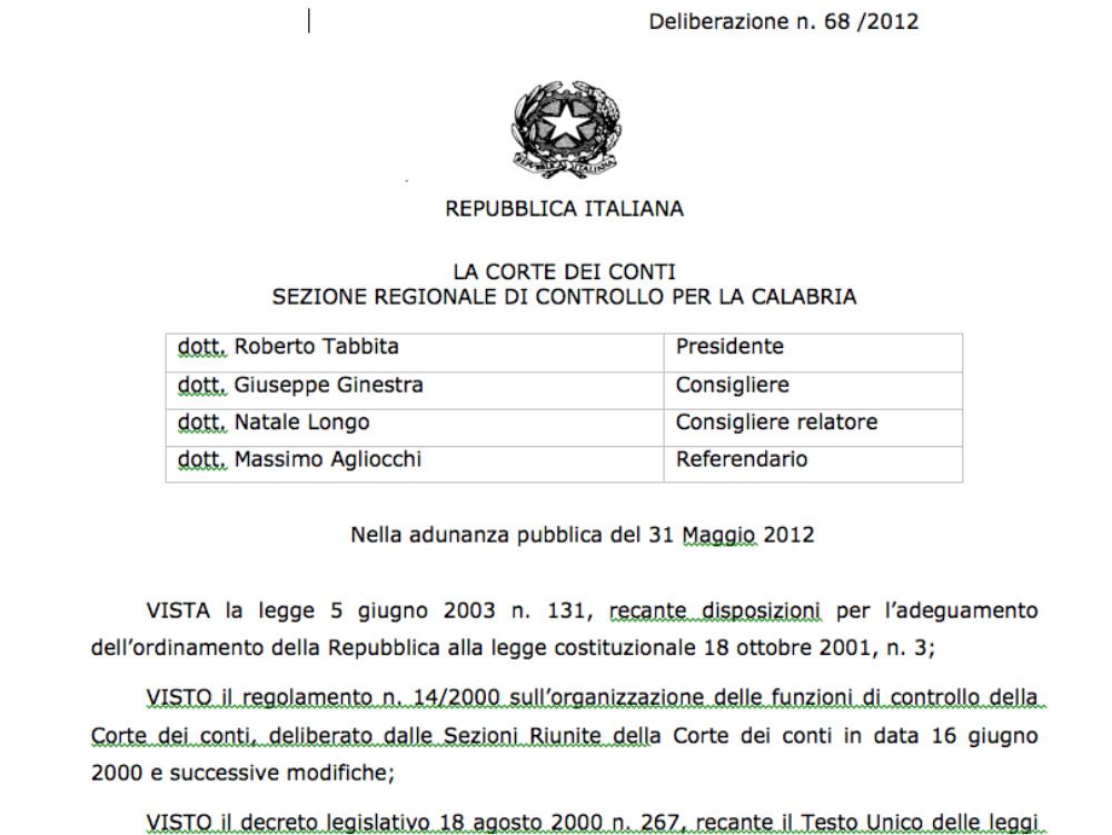 Pdci e Idv: «Comune ridotto sul lastrico dal "modello Reggio"»