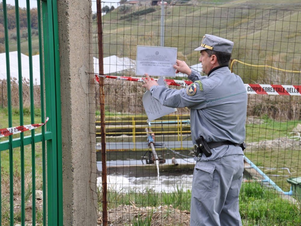 Sequestrati tre depuratori nel Cosentino