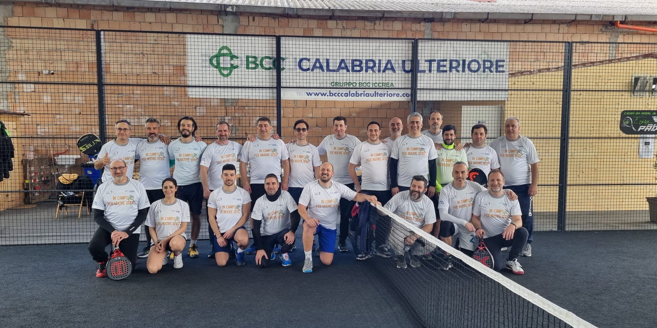 Grande successo per il primo torneo di padel della Bcc della Calabria Ulteriore