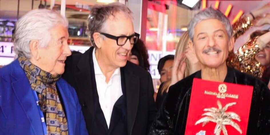 Sanremo, a Fiorello la Palma d’Argento di Michele Affidato