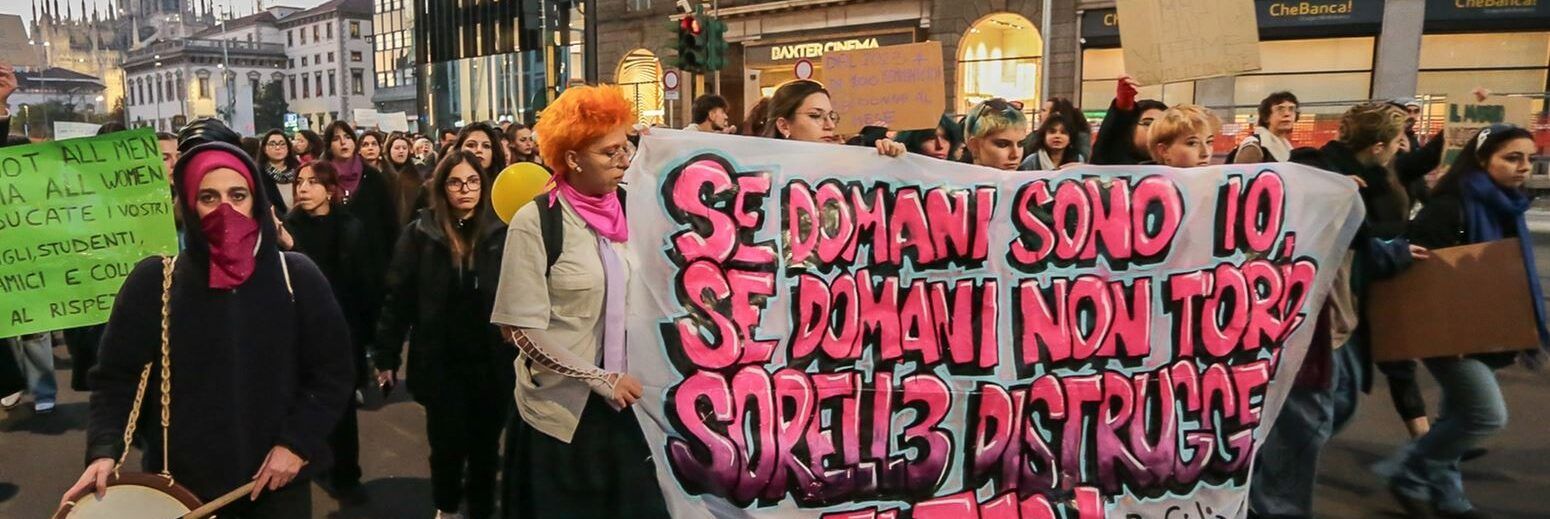 Violenza contro le donne, l’Italia in piazza nel nome di Giulia Cecchettin