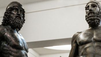 Bronzi di Riace, indagini subacquee in Sicilia