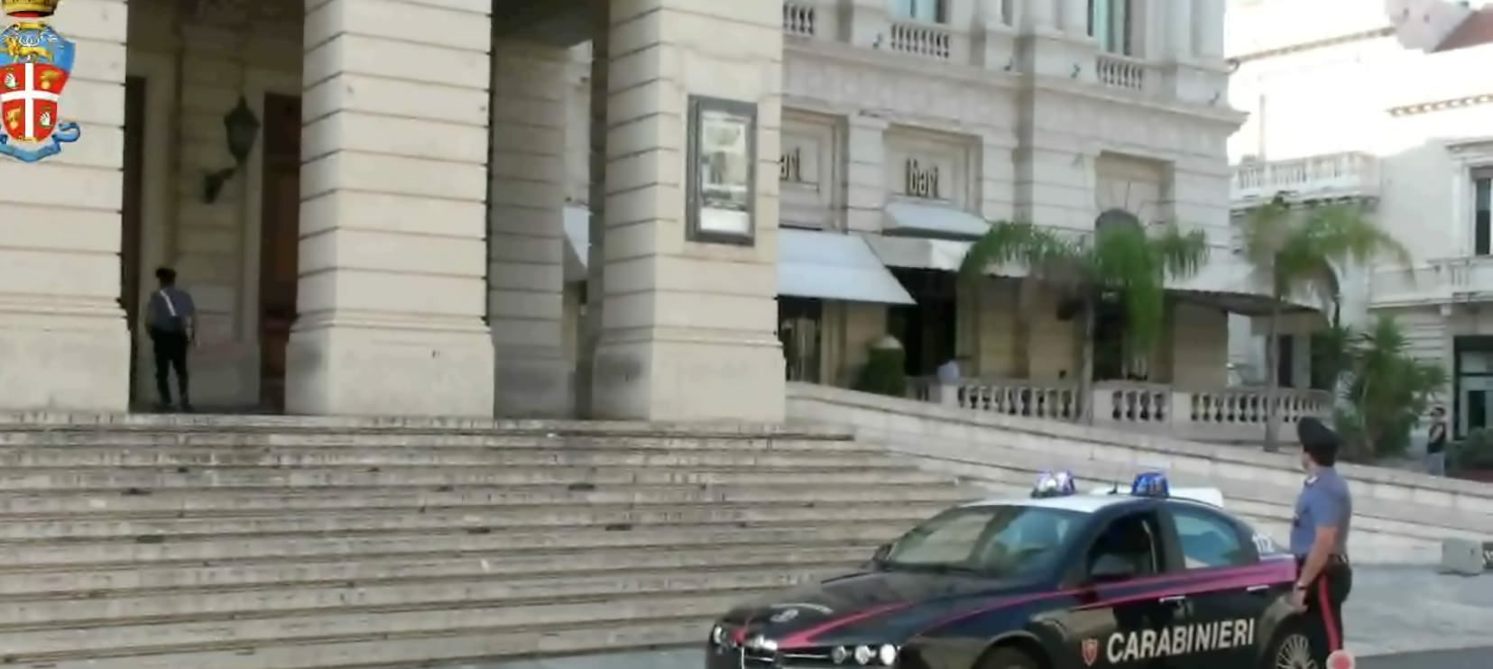 Operazione Cilea, i carabinieri al teatro