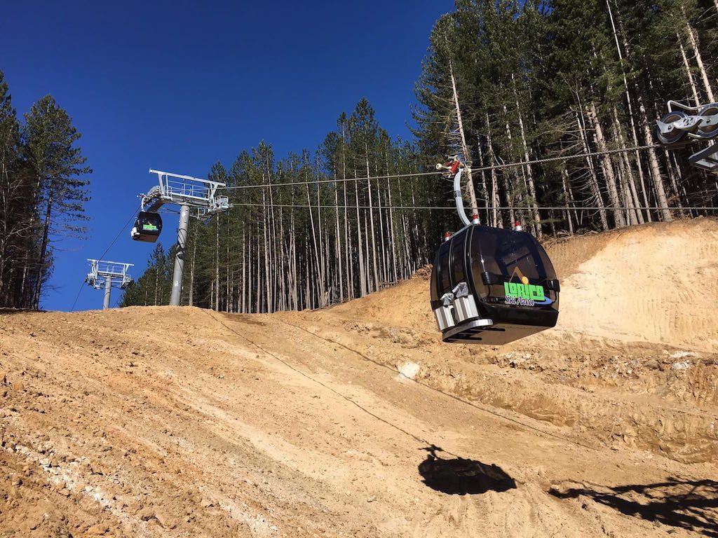 Montate le nuove cabinovie a Lorica