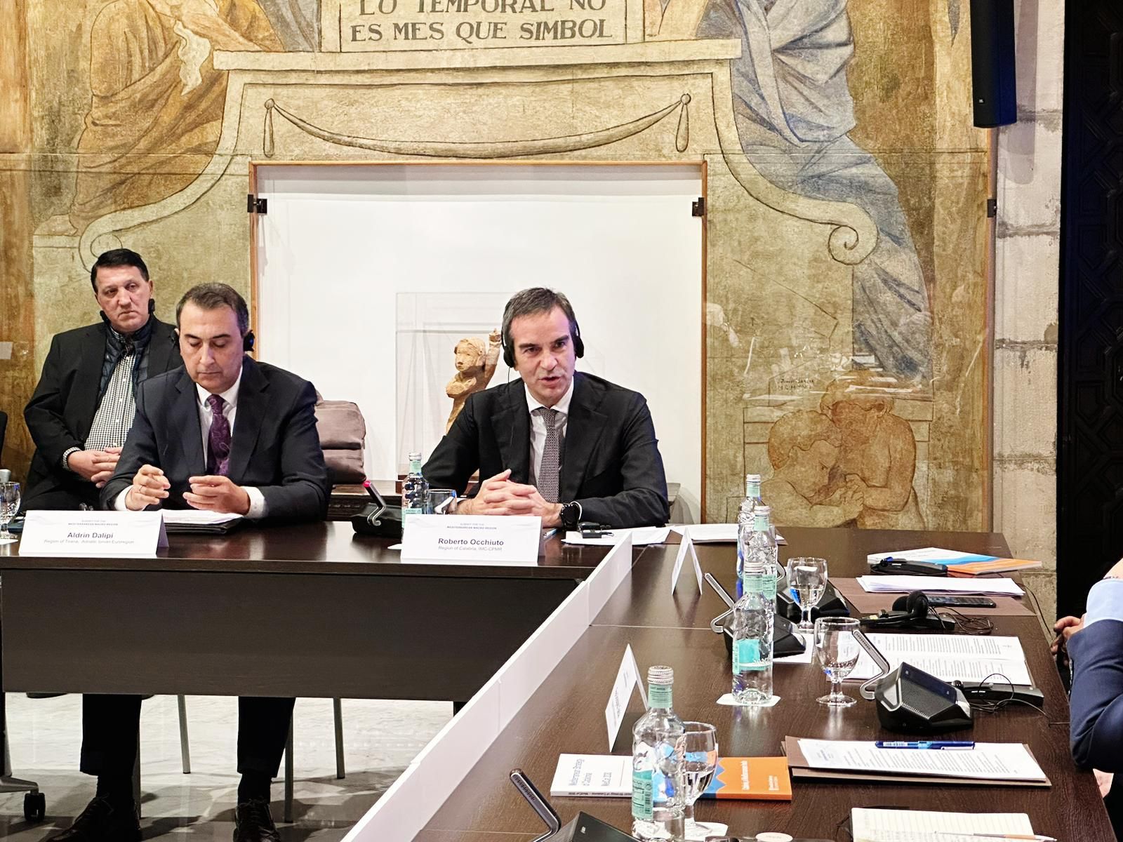 Summit Commissione Intermediterranea, Occhiuto: «Passi in avanti verso Macroregione»