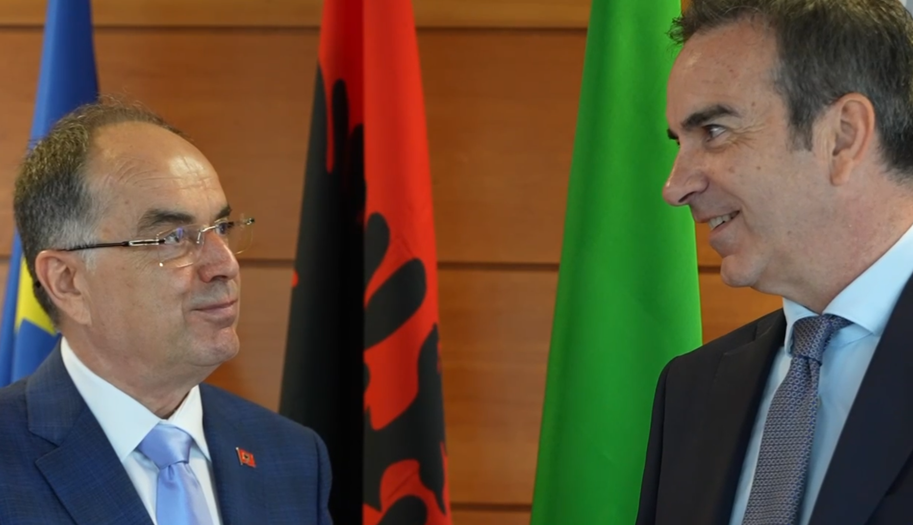 La Calabria abbraccia il presidente dell’Albania Begaj. «Qui mi sento a casa» – FOTO e VIDEO