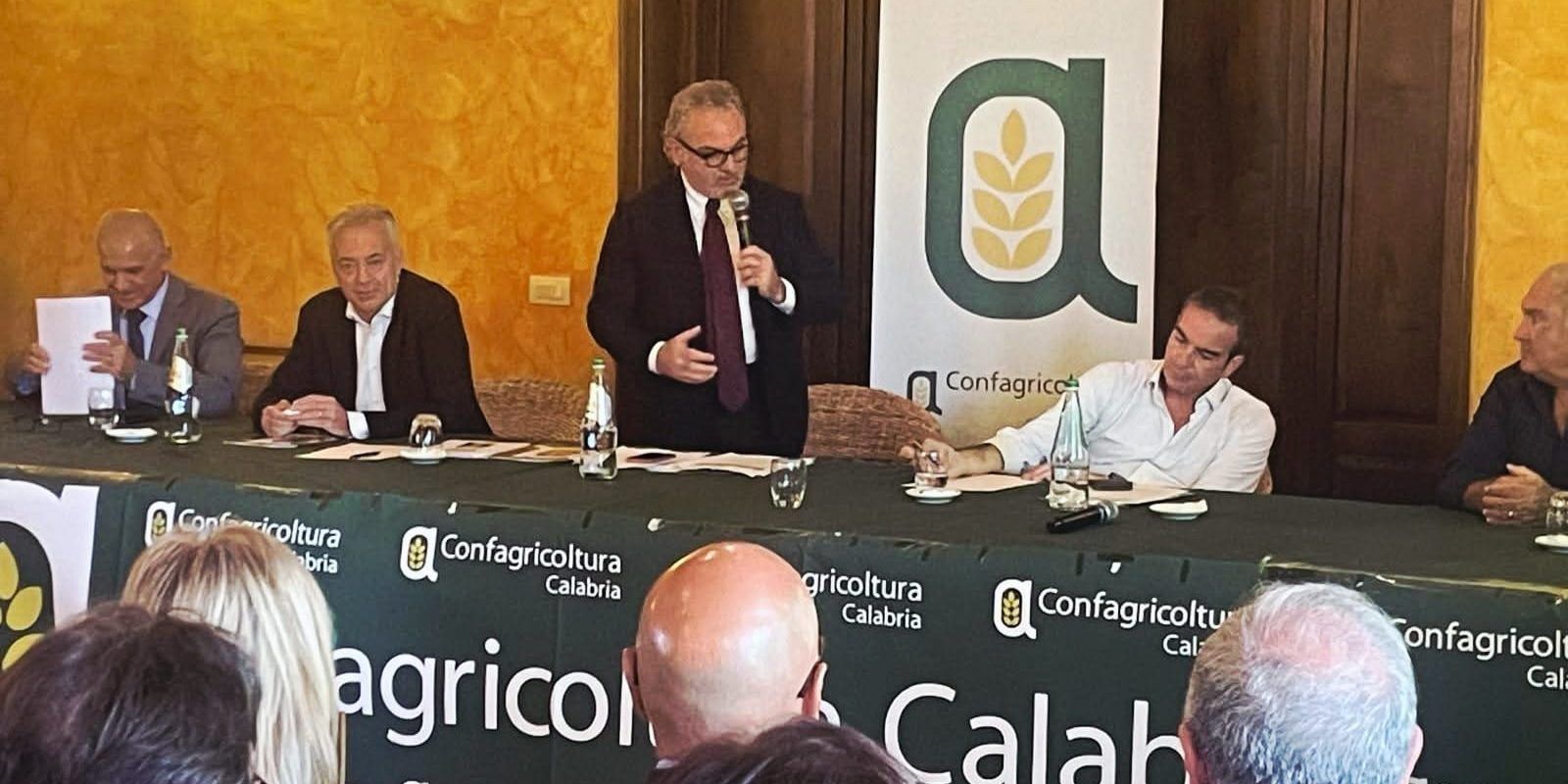 Occhiuto riconfermato presidente, le congratulazioni di Confagricoltura Calabria