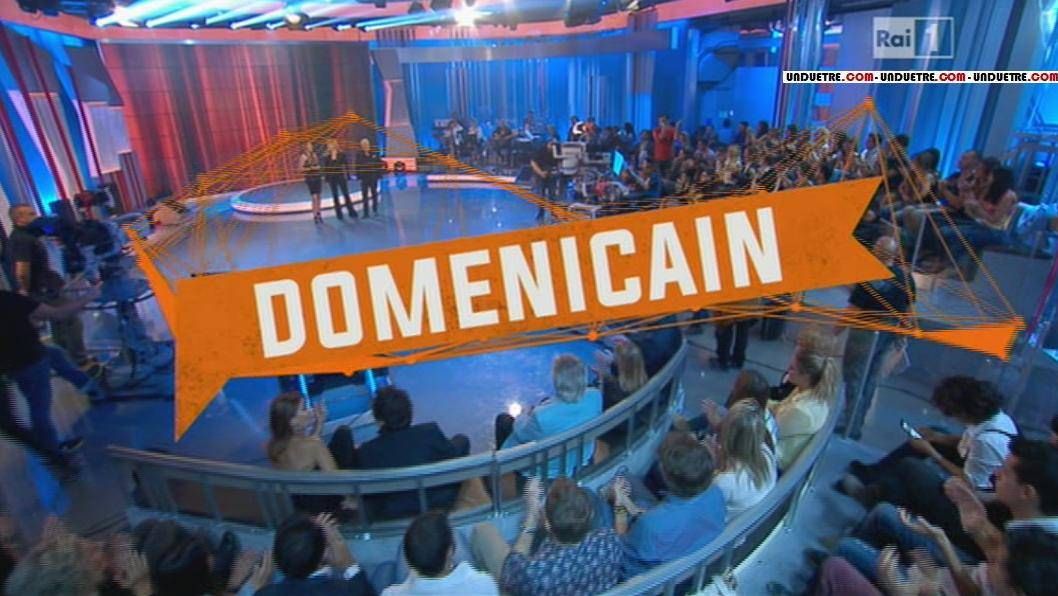 La famiglia Menniti ospite a Domenica In