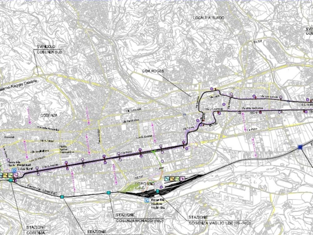 Cosenza, il Consiglio vota due documenti sulla metropolitana leggera