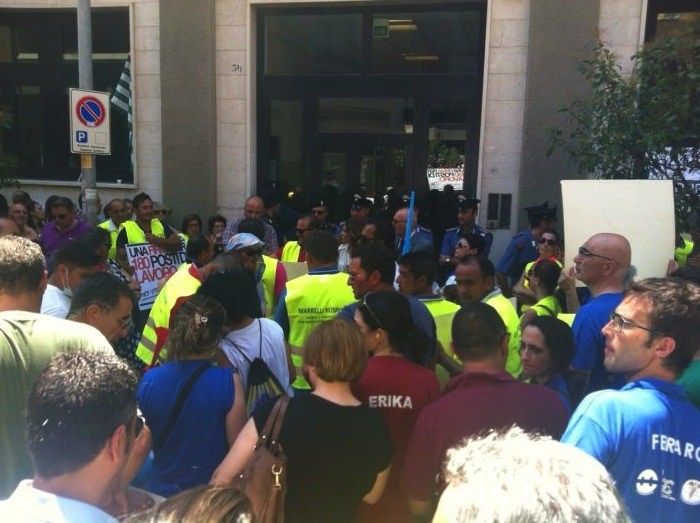 Accreditamento Marrelli, proteste a Catanzaro