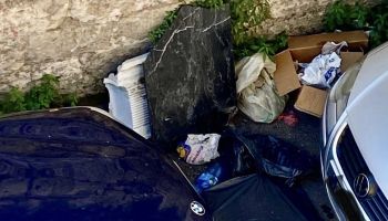 Cosenza, Caruso si scaglia contro chi sporca la città: «Inaccettabile, ci vuole senso civico»